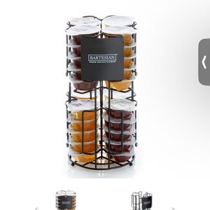 Bartesian capsule storage rack